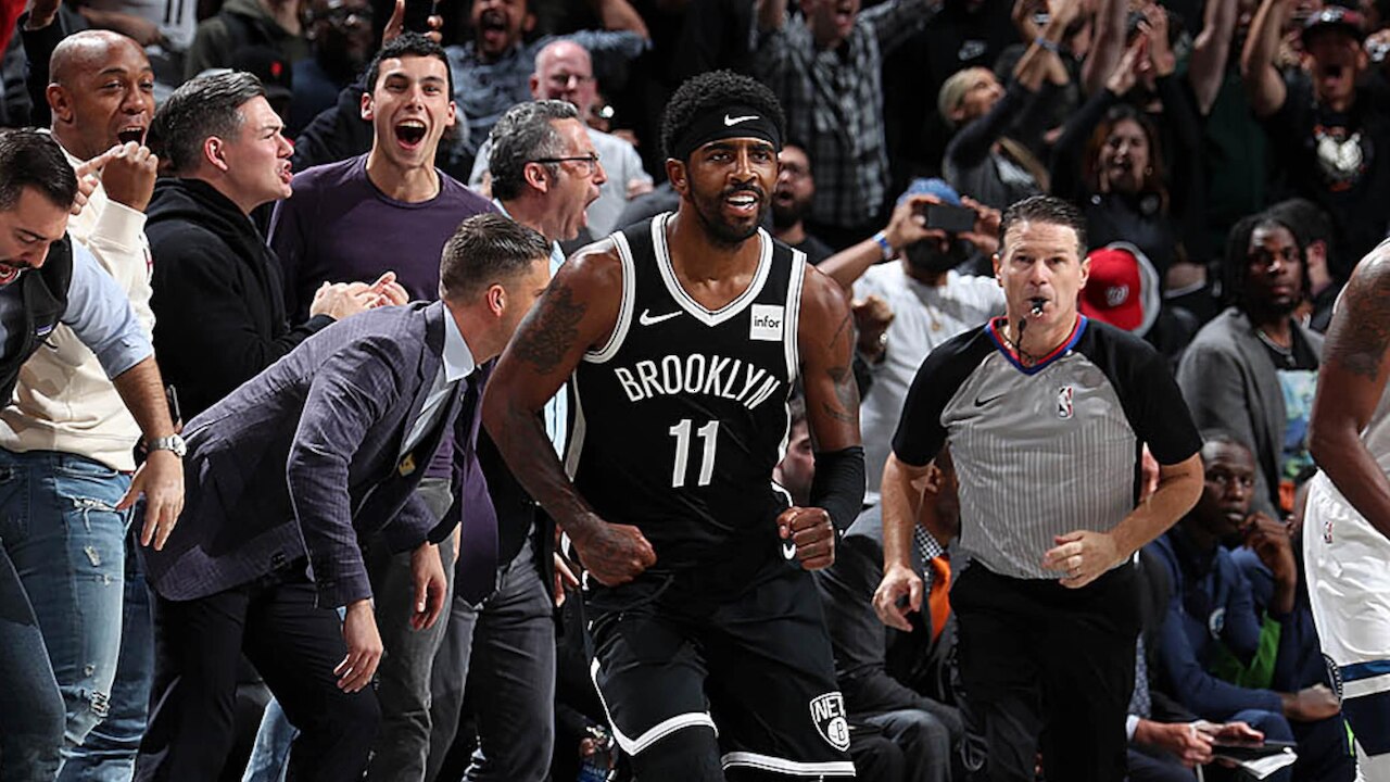 カイリー アービングがネッツ移籍後の初戦で50得点を記録 Nba Rakuten カイリー アービングがネッツ移籍後の初戦で50得点を記録 Nba Rakuten
