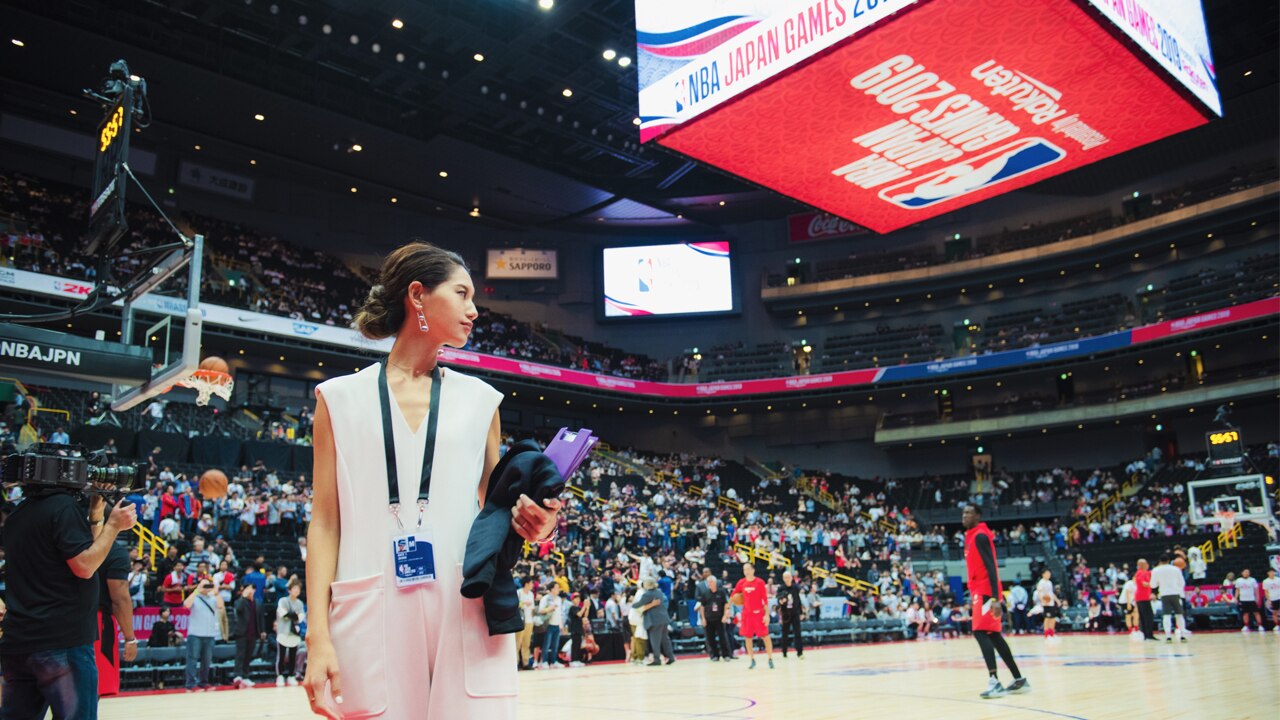 エディターKATEに密着！「NBA Japan Games 2019 Presented by Rakuten