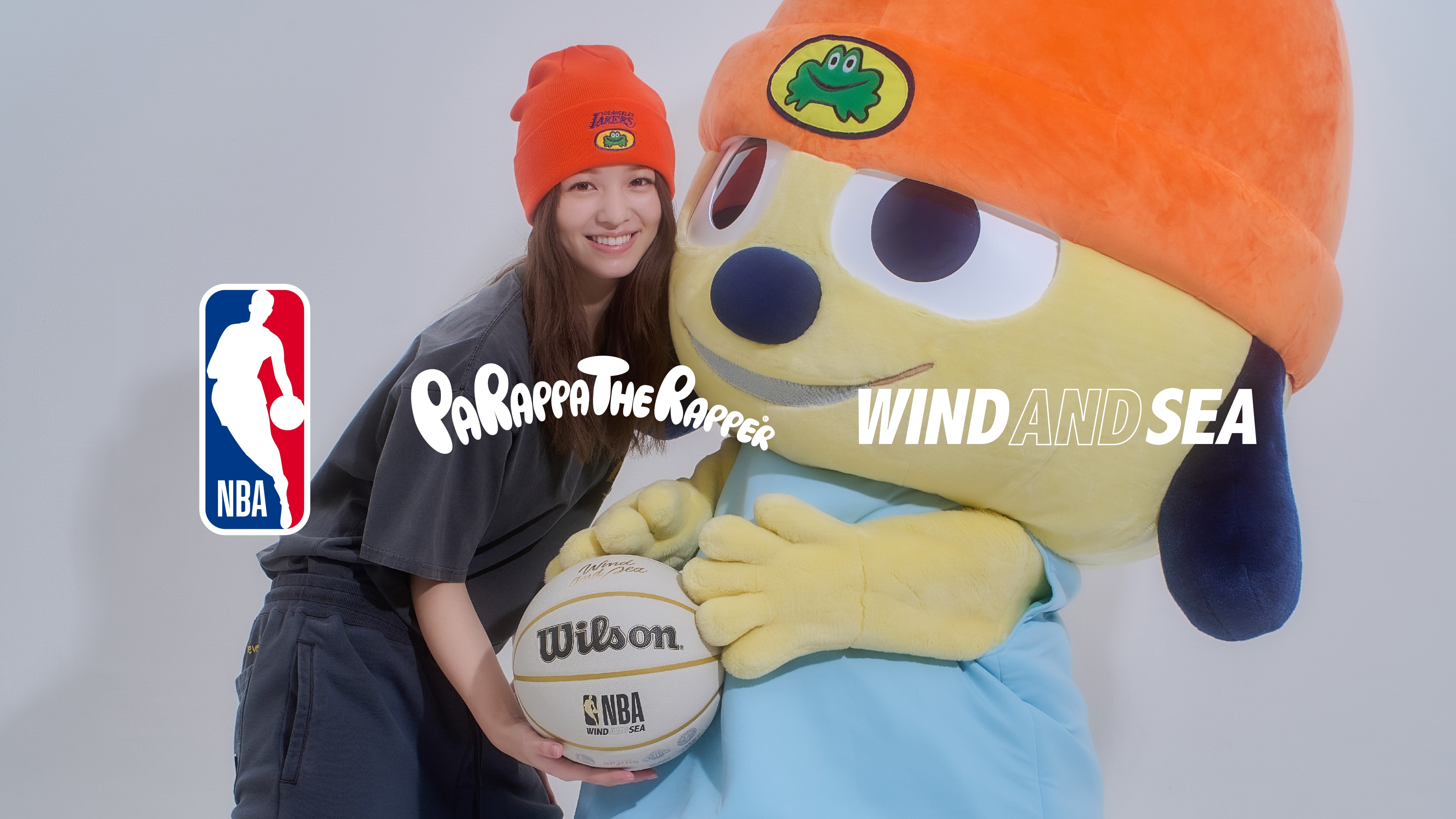 お知らせ】『WIND AND SEA』からNBA×パラッパラッパーのコラボアイテムがリリース | NBA Rakuten