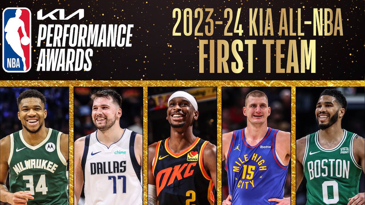 2023-24シーズンのオールNBAチームが発表 二コラ・ヨキッチと