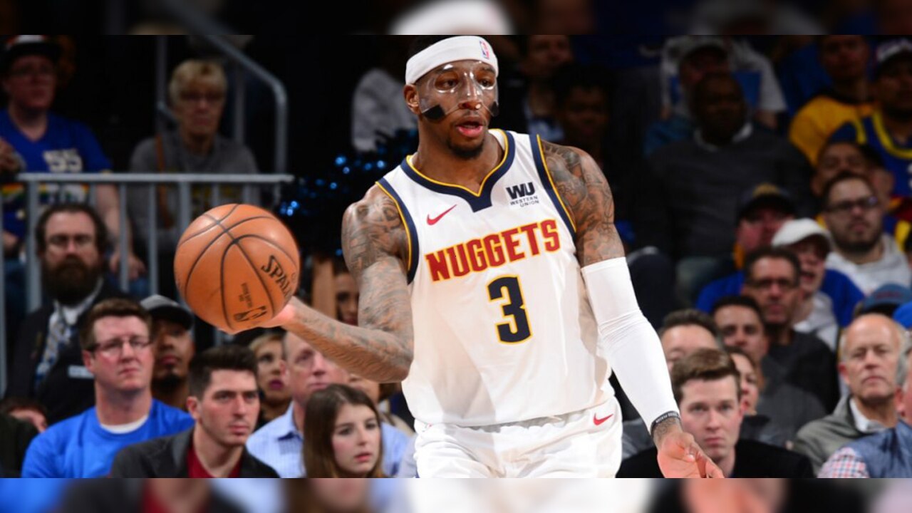 トーリー クレイグが試合中に鼻を打撲 Nba Rakuten トーリー クレイグが試合中に鼻を打撲 Nba Rakuten