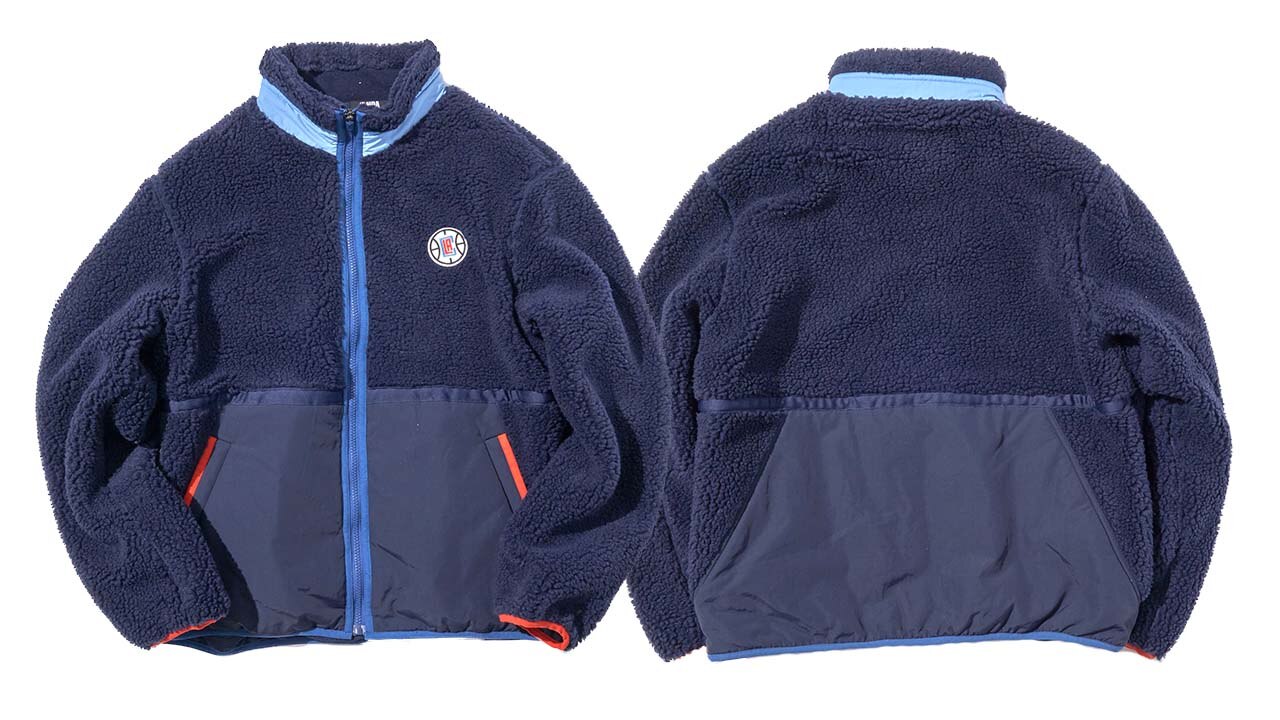 アクセントカラーが抜群にオシャレ「TEAM LOGO FLEECE」【NBA Style