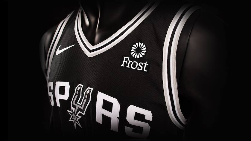 スパーズのジャージー スポンサーがフロスト銀行に決定 Nba Rakuten スパーズのジャージー スポンサーがフロスト銀行に決定 Nba Rakuten