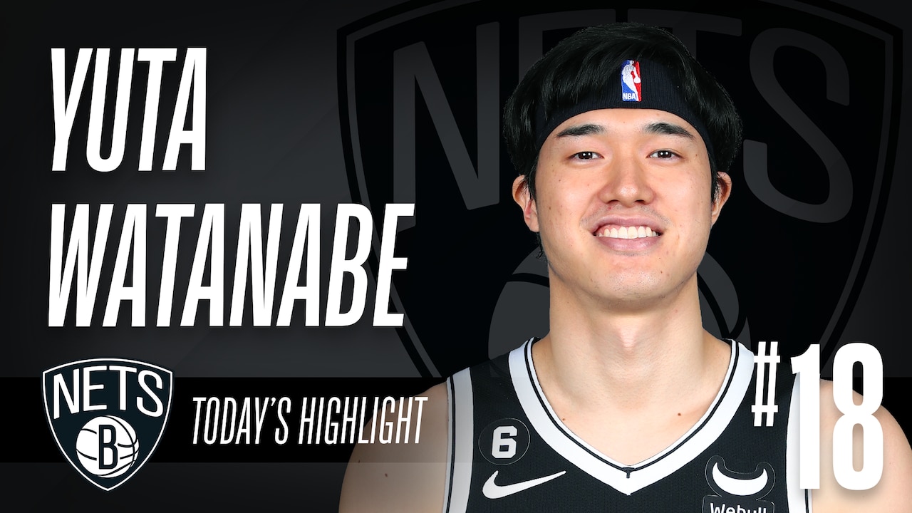 2022/12/24 渡邊雄太ハイライト（vs バックス） | NBA Rakuten