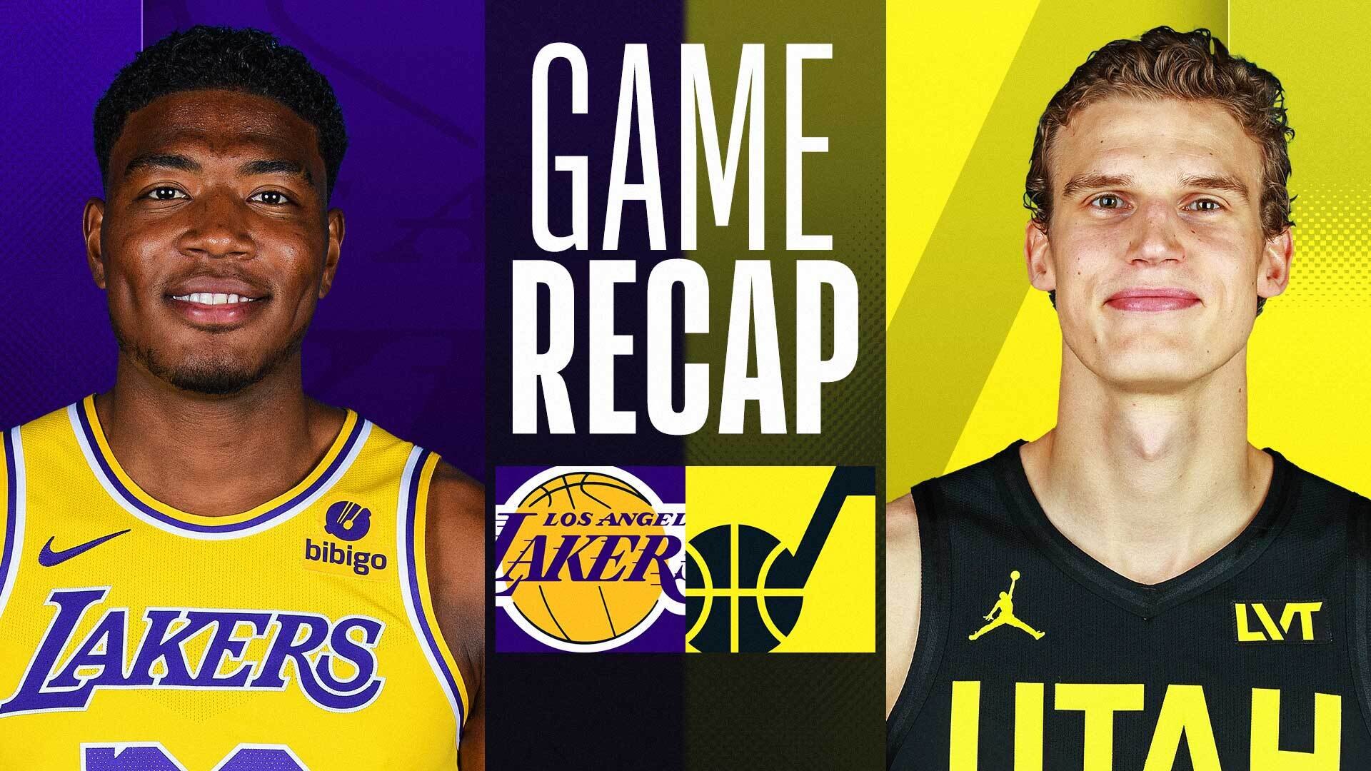 2024/2/15 レイカーズ VS ジャズ | NBA Rakuten