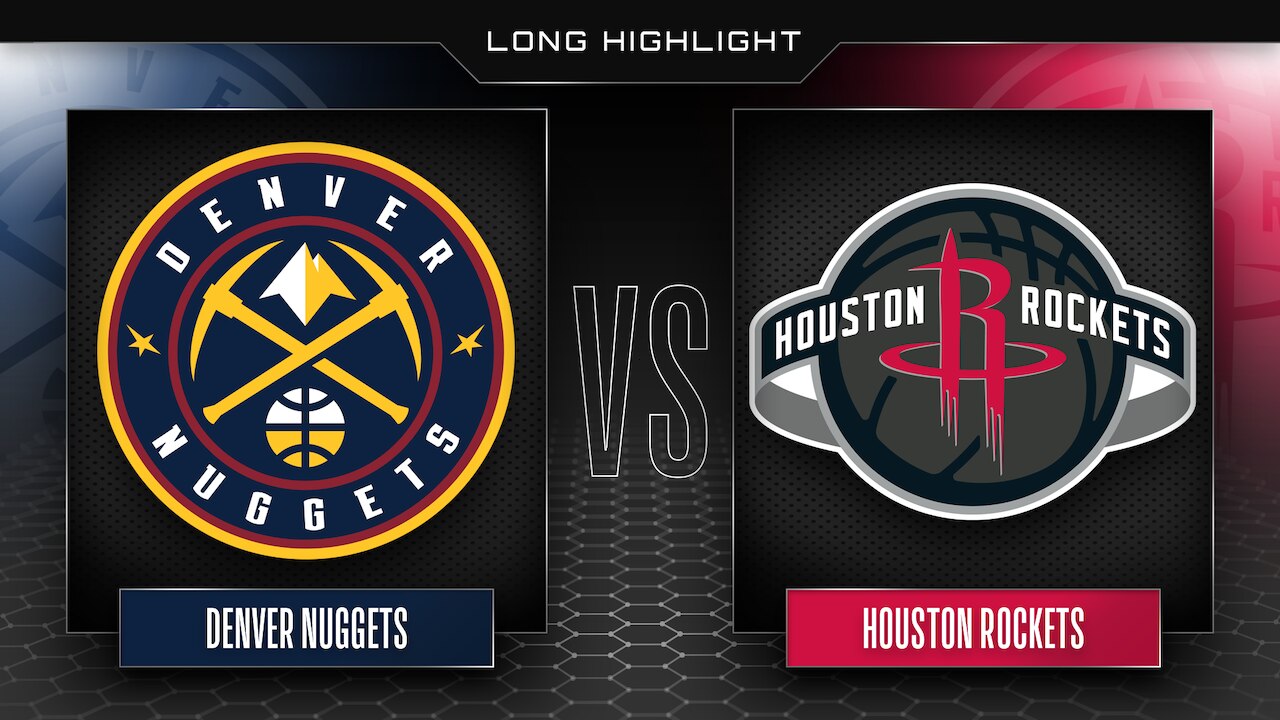 【半額】 2025/4/14 ナゲッツ Rakuten NBA | ロケッツ【ロングハイライト】 VS ファングッズ